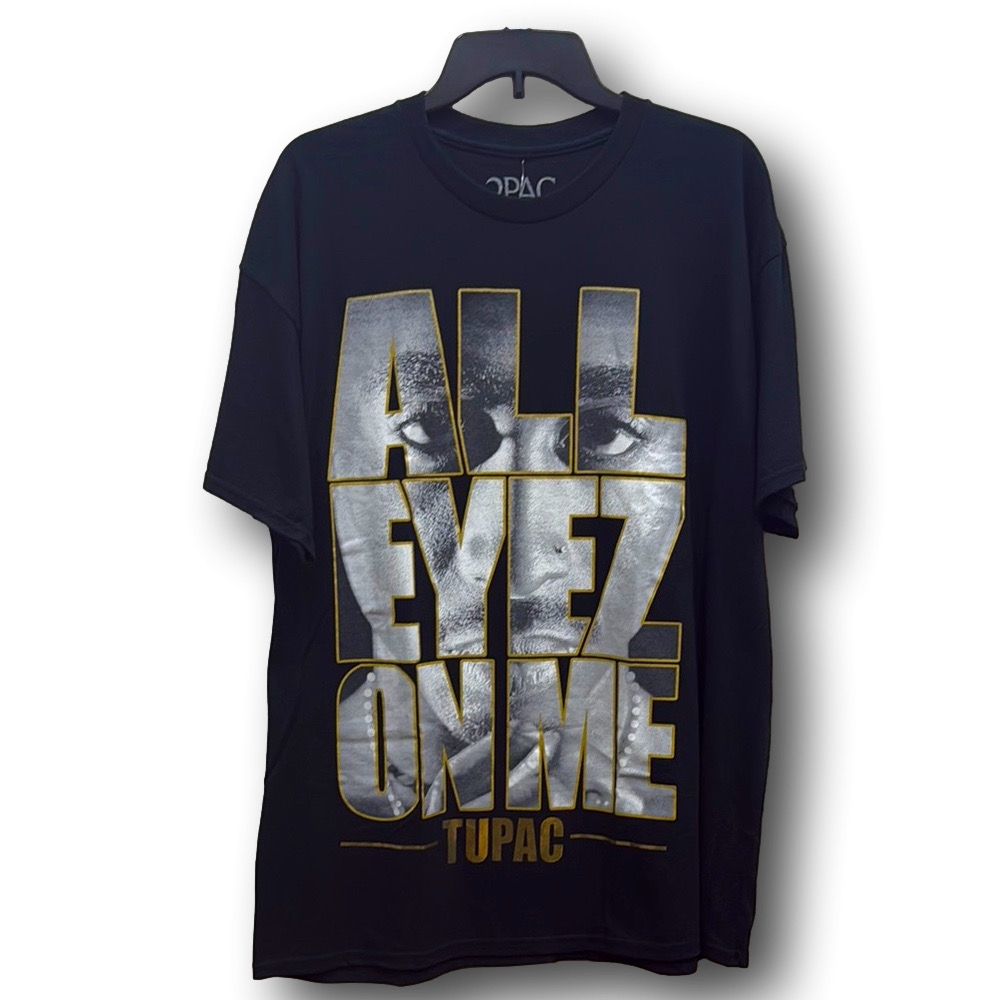 2pac "All Eyez On Me" Graphic T-Shirt - Size Extra Large XL - NWT - Picture 1 of 4